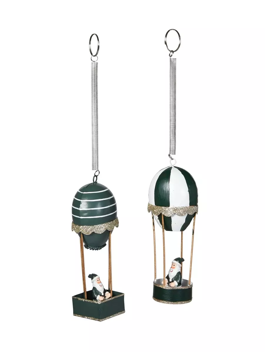 Nisse i Luftballong - Grønn