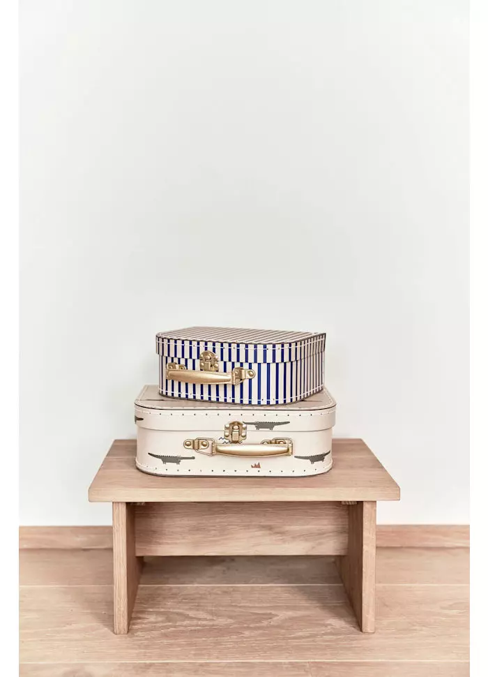 Minikoffert s/2 - Crocodile & Stripe