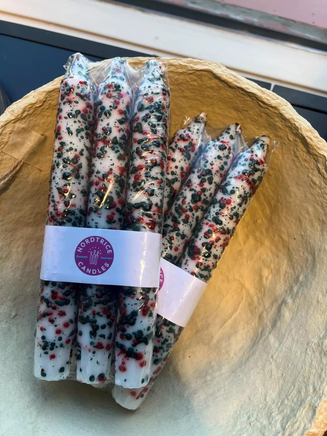 3pk Confetti Julelys