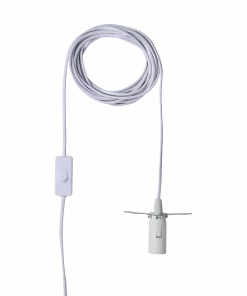 Ledning til Julestjerne - Hvit