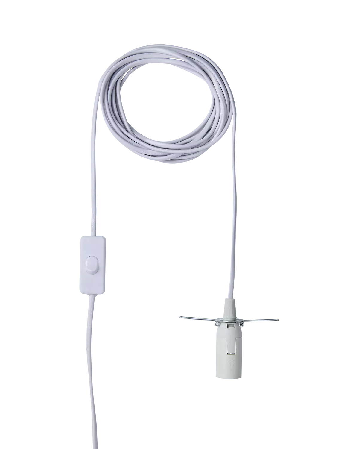 Ledning til Julestjerne - Hvit