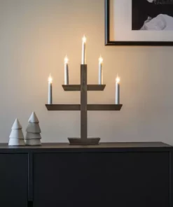 Adeventstake 5 armer - Brunbeiset