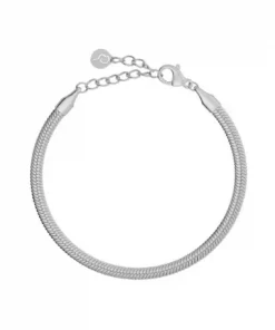 Herringbone Armbånd - Steel