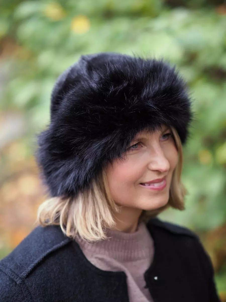 Lue i Fuskepels - Sort