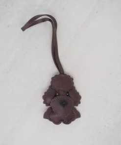 Puddel Veskepynt - Mørk Brun