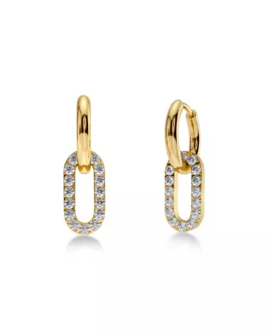 Inez Earrings - Gold