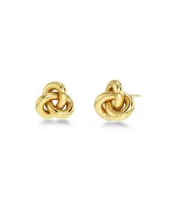 Infinity Knot Studs S - Gold