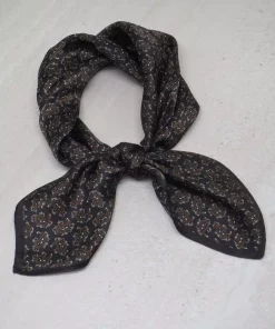 Silketørkle - Sort/brun