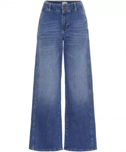 Como New Wide Jeans - Mid Denim Wash