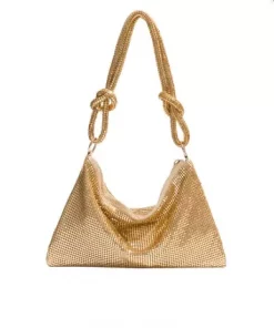 Skulderveske - Gull