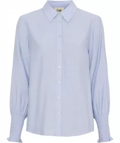 Lara Basic Shirt - Light Blue