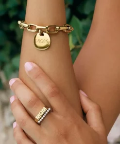 Mom Maxi Bracelet - Gold