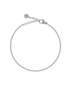 Seed Bead Bracelet - Steel