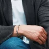Nico Bracelet Steel (Herrearmbånd)