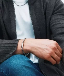 Nico Bracelet Steel (Herrearmbånd)