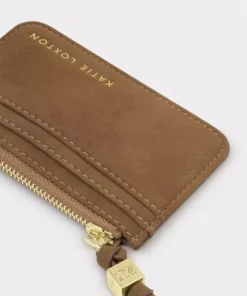 Kortholder i Gaveeske - Caramel Suedette