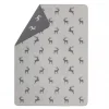Silvretta Pledd - "Reinder all over" Grey