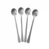 Seashell Latteskje - 4pk Steel