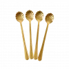 Seashell Latteskje - 4pk Gull