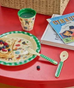 Melamine Lunsjfat - Hero Print Grønn