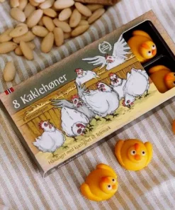 8 Kaklehøner - Marsipan