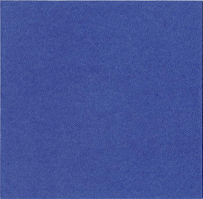IHR UNI Textile Touch Middag Serviett Royal blue