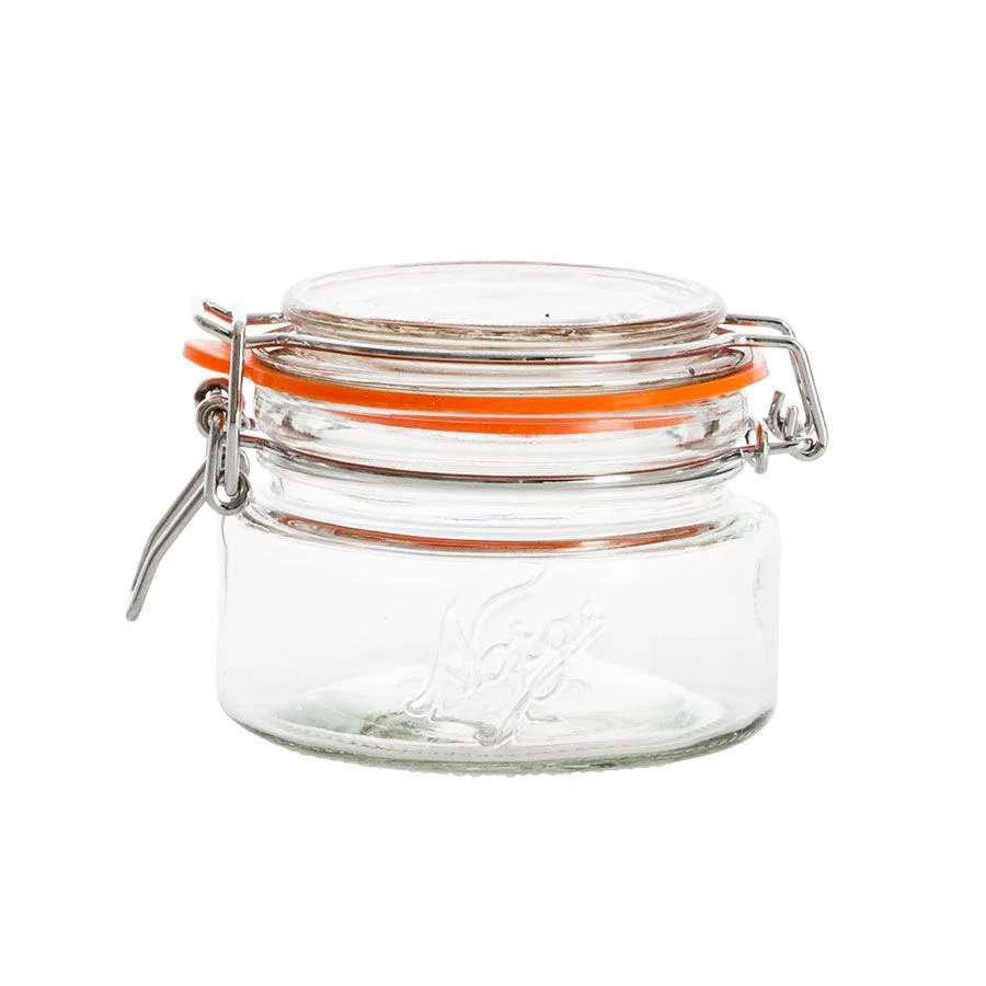 Norgesglass Hengslet lokk 0,2 liter