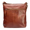 Springfield skulderveske Cognac
