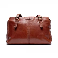 Springfield skinnveske Firenze cognac