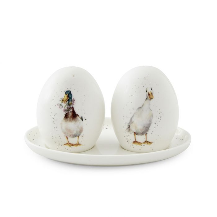 Wrendale Salt & Pepper bøsse Eggform