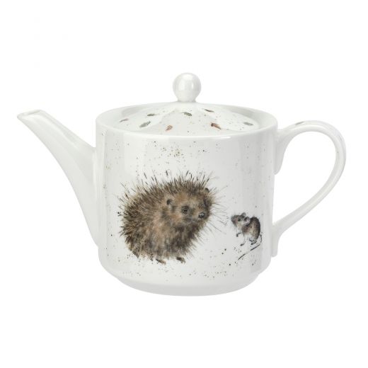 Wrendale Teapot HEDGHOG & MICE