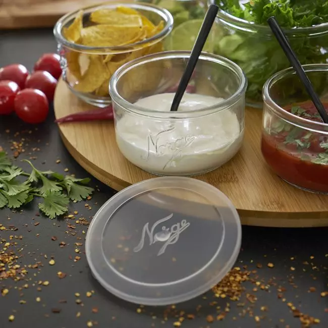 Norgesglasset Taco sett 8 deler