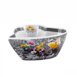 Pryd Hjerteformet skål,Blomst i sko