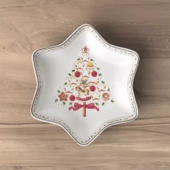 Villeroy & Boch Winter Bakery Delight Star Bowl Medium tree