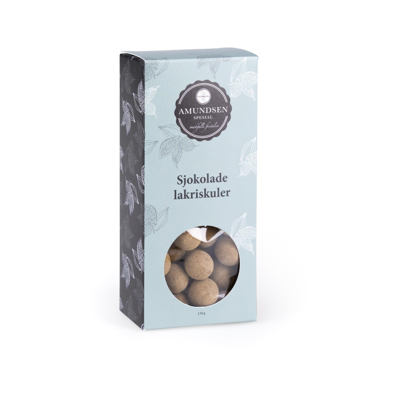 Amundsen Spesial sjokolade lakriskuler 130g