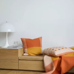 Røros Pledd Syndin Oransje