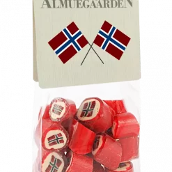 Almuegaarden Drops Norsk Flagg