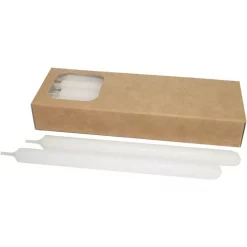 Juletrelys 1,2x17,5 cm, Hvit 10 pk