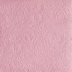 Elegance Kaffeserviett 25x25 cm Pastell Rose