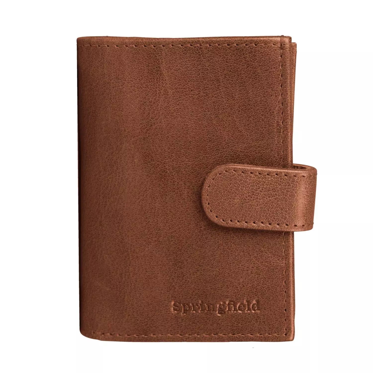 Springfield Kortholder i skinn Cognac