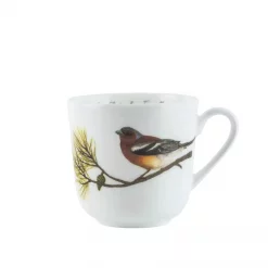 Krus 30 cl BOKFINK i benporselen fra Porsgrund