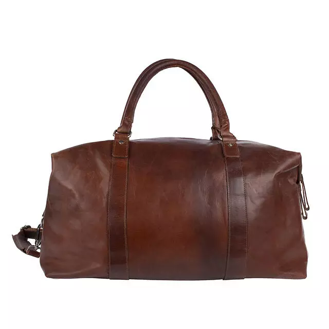 HOUSE OF SAJACO Skinnbag Medium Cognac