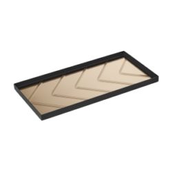Specktrum - Herringbone tray - bronze