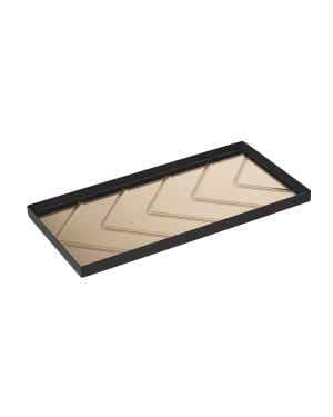 Specktrum - Herringbone tray - bronze