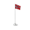 Bordflagg norsk H35 sølvfarget