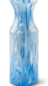 Magnor - Swirl karaffel/vase blå