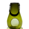 Holmegaard Lysestake Lanterne Oliven grønn