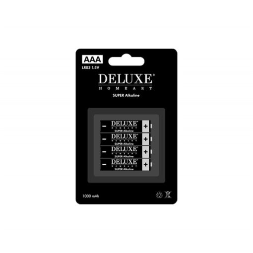 DELUXE 4 x AAA-Batterier