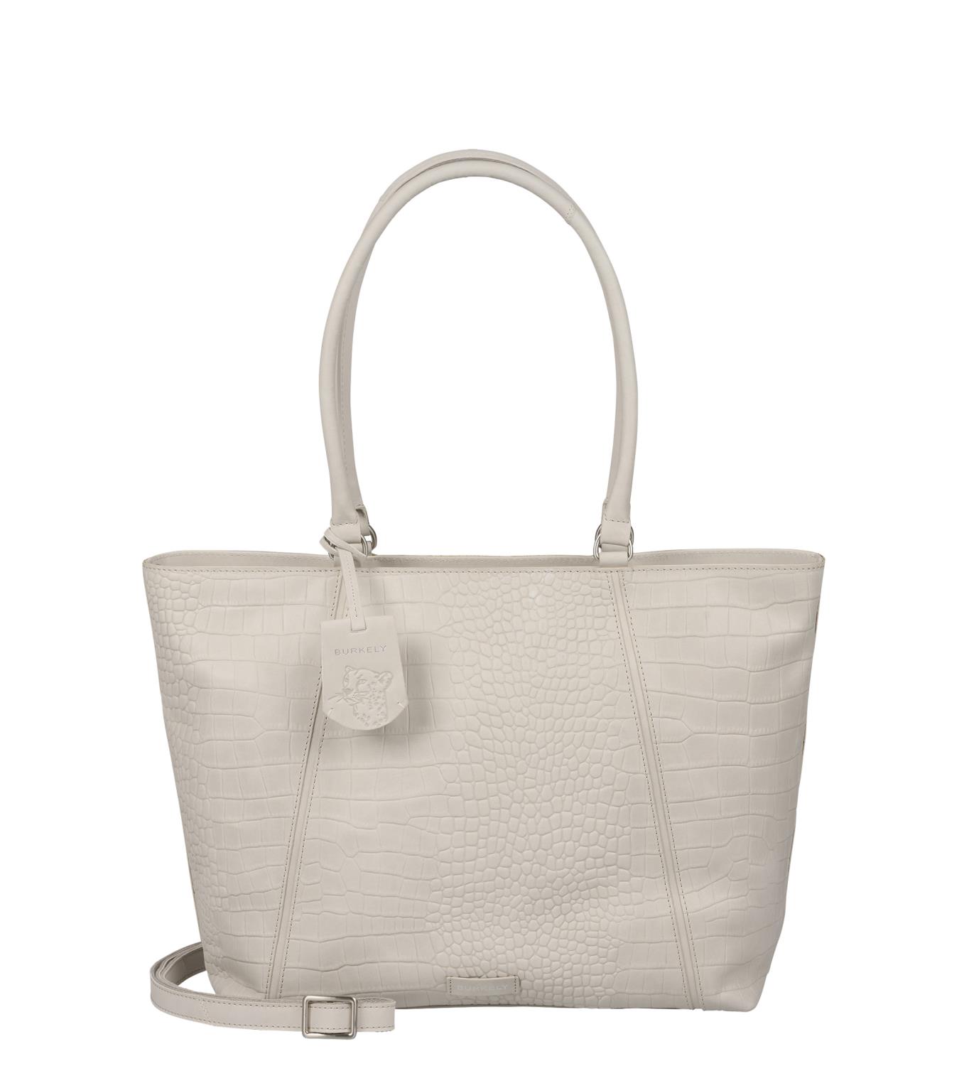 Burkely COOL COLBIE Wide Tote 16,6" chalk white