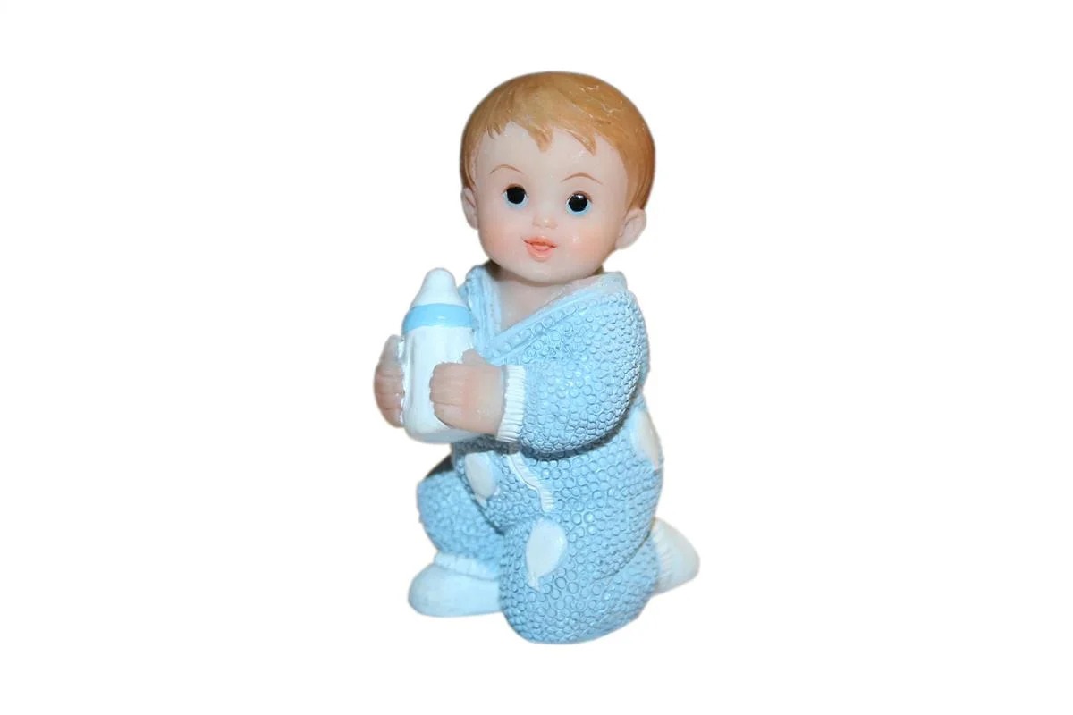 Vinding Baby Figur Blå 5 cm